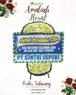 Papan Bunga Duka di Cipatujah