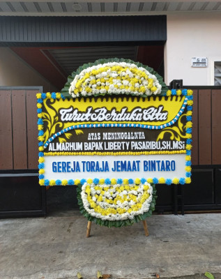 Papan Bunga Duka di Cipatujah