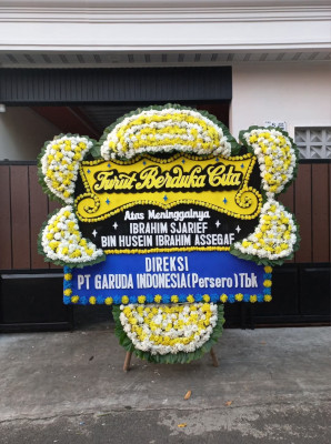 Papan Bunga Duka di Cipatujah