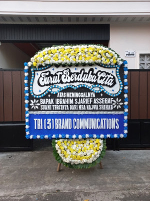 Papan Bunga Duka di Cipatujah